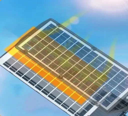 Lampa solarna uliczna 1000W z funkcją on/off Pilot zdjęcie 3