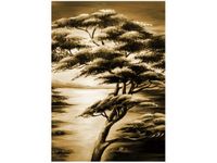 50X70CM SILNE DRZEWA OBRAZ PION ŚCIAN