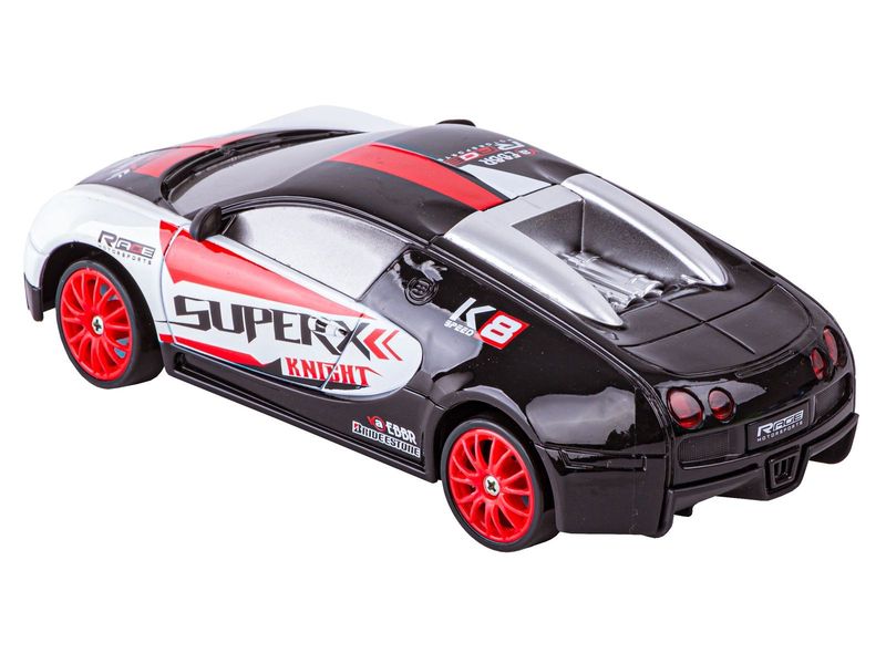 Samochód Do Driftu, Auto RC Drift 1:24 2,4 GHz 4WD CZARNO-BIAŁE BUGATTI zdjęcie 4