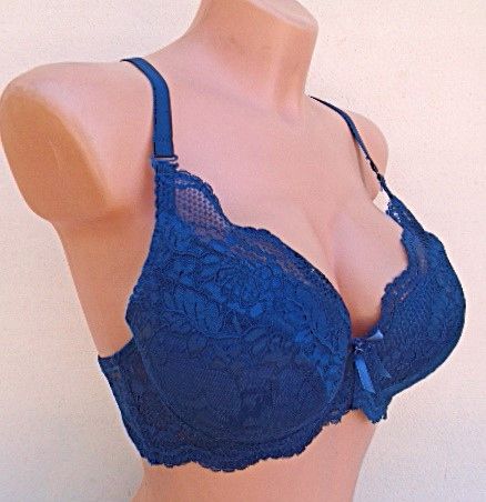 80-95 / biustonosz z push- up koronkowy 85C usztywniany kolory 8076 na Arena.pl