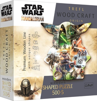 Trefl Puzzle drewniane Star Wars 505 Tajemniczy Grogu nieregularne kształty