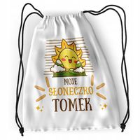 Plecak Sportowy Szkolny Dla Tomka Syna Dziecka Z Nadrukiem Ze Zdjęciem