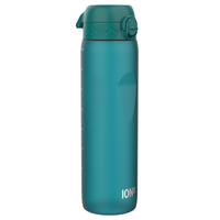 ION8 Turkusowa butelka na wodę z miarką 1000 ml