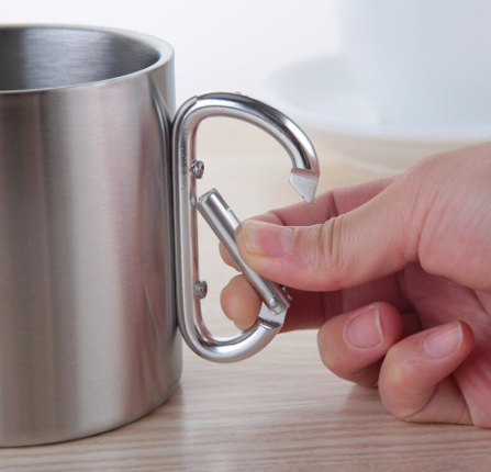 KUBEK ZE STALI NIERDZEWNEJ 1 szt - Home Decor zdjęcie 2