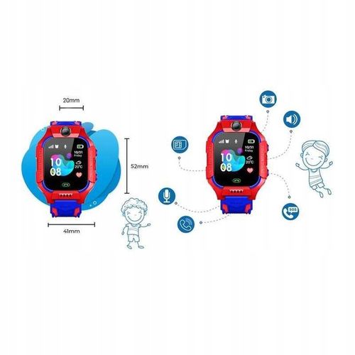 SMARTWATCH SIM PL LOKALIZATOR Zegarek DLA DZIECKA SMART WATCH POLSKIE MENU na Arena.pl