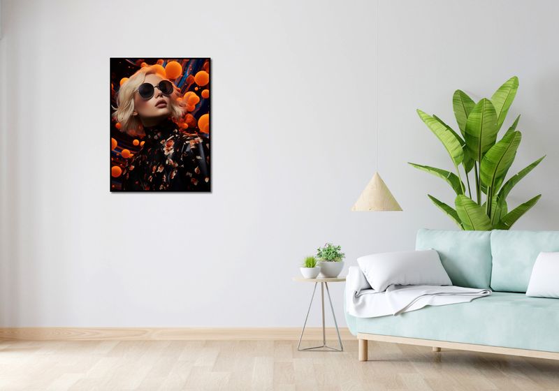 Plakat 60x80cm Galaktyczna Piękność zdjęcie 4