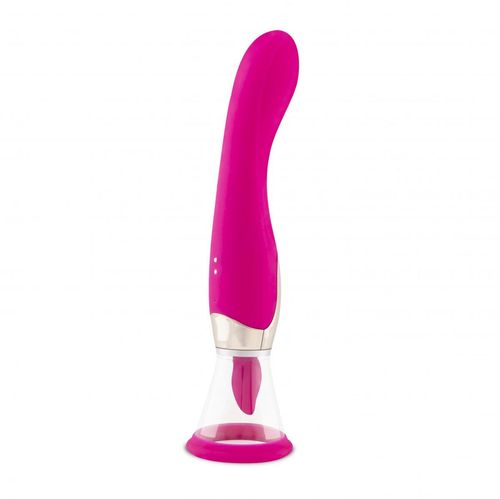 pleasure pump with g spot vibrator   pink na Arena.pl