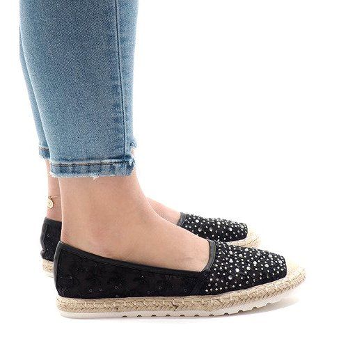 Czarne espadryle H6560 r.37 na Arena.pl