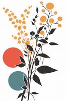 Plakat 61x91,5cm Rozkwitające Życie