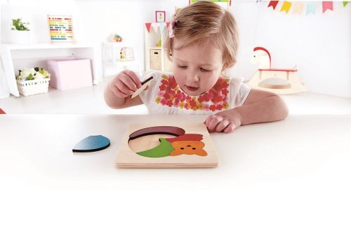 HAPE Puzzle Tęczowy Kot na Arena.pl