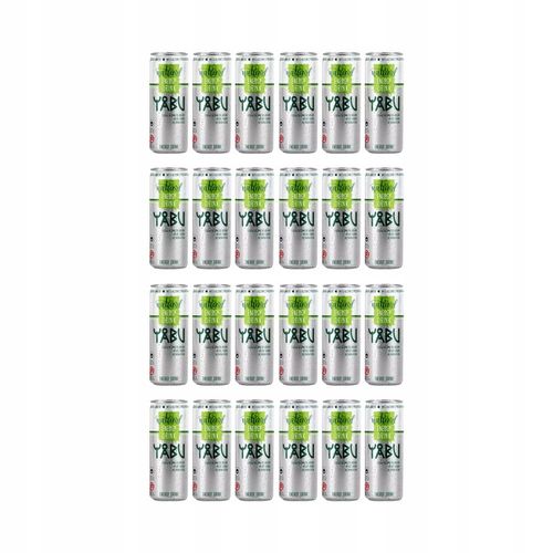 24x YABU Natural Energy Drink jabłkowy 250ml ZESTAW BEZ DODATKU CUKRU na Arena.pl