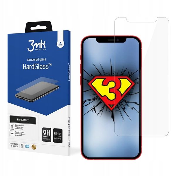 Szkło Hartowane Do Iphone 12 12 Pro 3Mk Hardglass zdjęcie 1