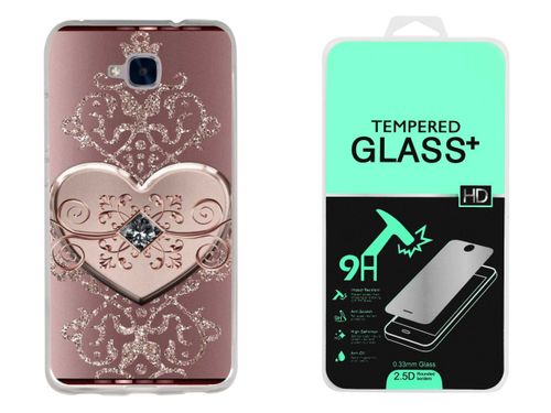 HUAWEI HONOR 7 LITE | Etui smartfon CASE + Szkło na Arena.pl