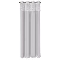 Zasłona na przelotkach AMIRA 140x250 srebrna