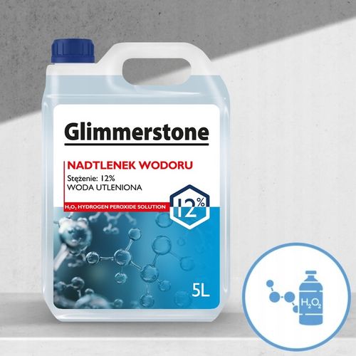 NADTLENEK WODORU 12% WODA UTLENIONA 5L - ODKAŻANIE WYBIELACZ DEZYNFEKCJA na Arena.pl
