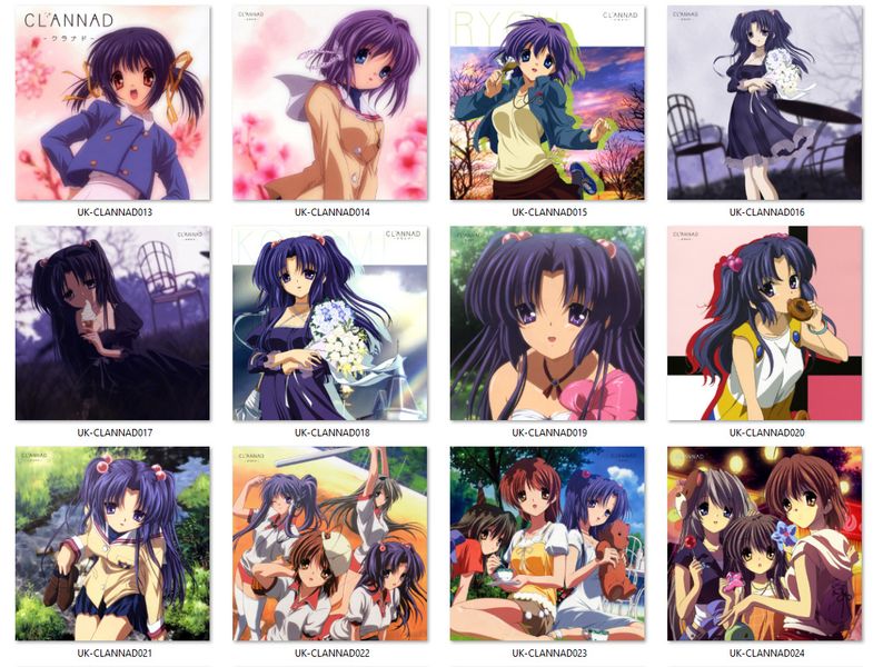 Poduszka kwadratowa Clannad DO WYBORU zdjęcie 3