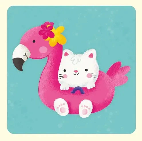 Memory. Zwierzaki kawaii zdjęcie 2