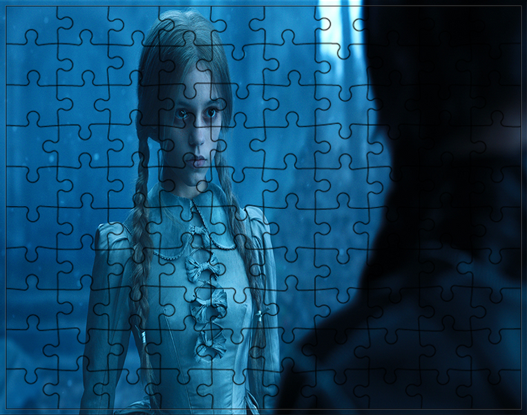 Puzzle Wednesday Addams zdjęcie 1