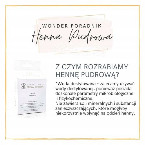 Henna w proszku pudrowa dark brown Brow Henna na Arena.pl