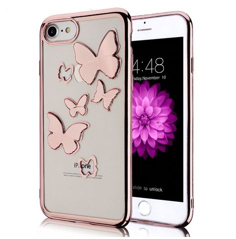 Case Etui Oudowa Iphone 7 8 Motyle 3D na Arena.pl
