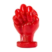 oxballs fist large red - anatomiczny model dłoni xl