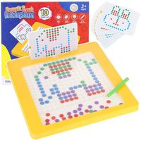 tablica magnetyczna magpad układanka guziczki  mozaika montessori