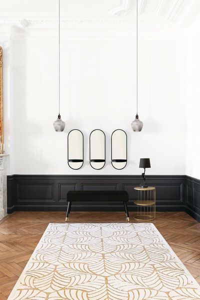 Stolik Kobu okrągły złoty zdjęcie 3