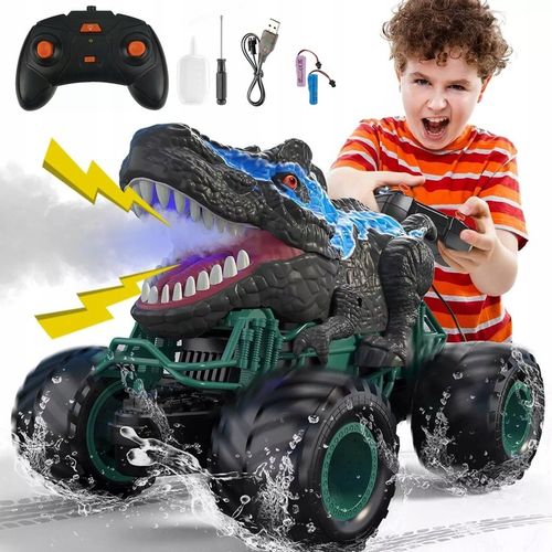 ZDALNIE STEROWANY SAMOCHÓD RC, SAMOCHÓD RC CAR MONSTER TRUCK DINOZAURY na Arena.pl