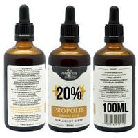 NANGA PROPOLIS KIT PSZCZELI 20% Magiczny Ogród 100ml wsparcie ODPORNOŚĆ