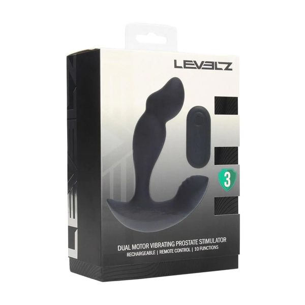 Dual Motor Remote Control Dual Motor Vibrating Liquid Silicone Prostate zdjęcie 2