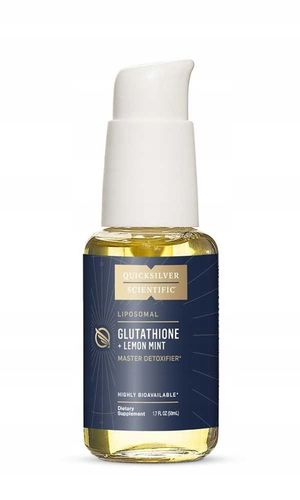 QUICKSILVER Liposomal Glutathione + Lemon Mint EU (50 ml) na Arena.pl