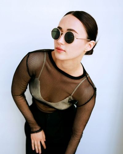 OKULARY PRZECIWSŁONECZNE LENONKI OKRĄGŁE MODNE STYLOWE SOCZEWKI FILTR UV400 na Arena.pl