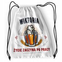 Plecak Dla Wiktorii Sportowy Szkolny Worek Torba Z Nadrukiem Ze Zdjęciem