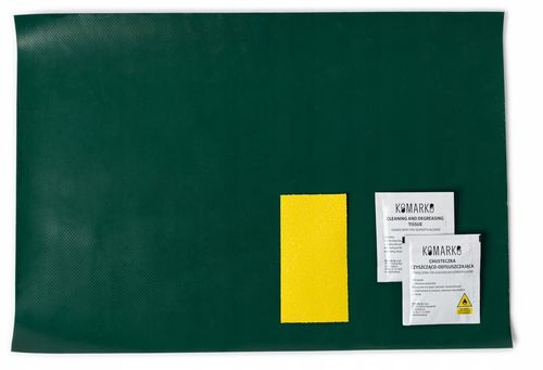 Zestaw Naprawczy Do Łatania Plandek 45x32cm ZIELONY na Arena.pl