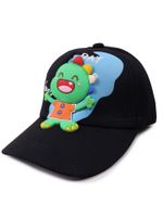 Czapka z daszkiem bejsbolówka dziecięca unisex stworek czarna 50-54 YOCLUB