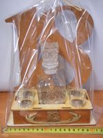 karafka cyfra mała 18 + karafka + kieliszki 236  1593