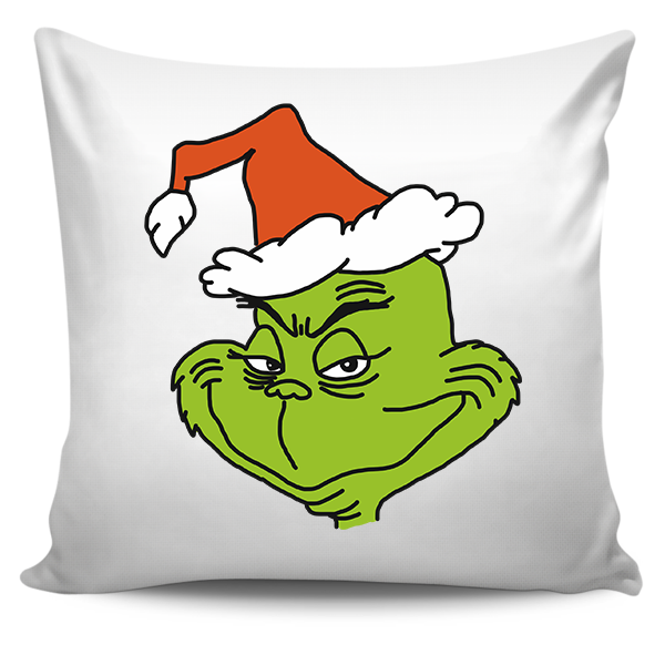 Poduszka Grinch Santa zdjęcie 1