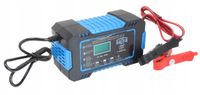 Prostownik automatyczny z funkcją naprawy 12V 6A mikroprocesorowy LCD