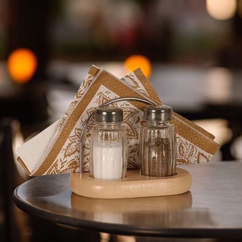 KPL SOLNICZKA PIEPRZNICZKA PRZYPRAWNIK POJEMNIKI NA SÓL PIEPRZ NA POSTAWCE na Arena.pl