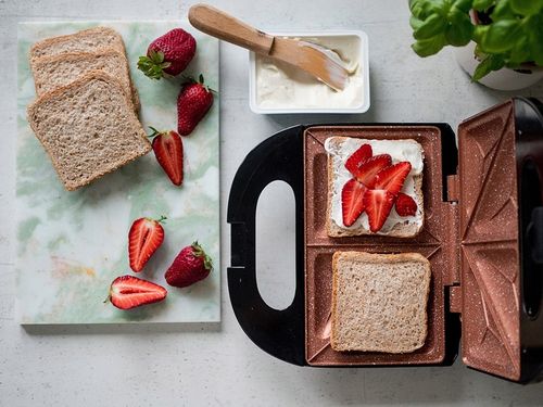 OPIEKACZ KANAPEK TOSTÓW SANDWICH ELDOM CERAMICZNY Z POWŁOKĄ GRANITOWĄ na Arena.pl