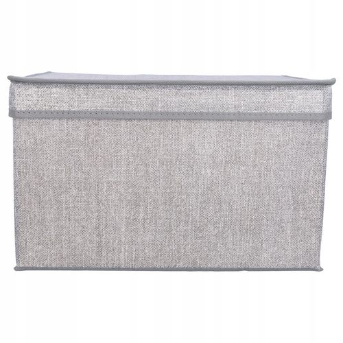 POJEMNIK TEKSTYLNY 40X30X25 CM DO PRZECHOWYWANIA PUDEŁKO ORGANIZER DO na Arena.pl