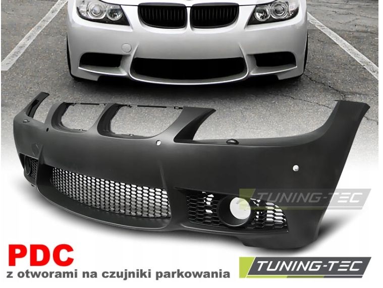 ZDERZAK Do BMW E90/E91OD 09.2009 DO 2011 ROKU M3 STYLE PDC SRA zdjęcie 3