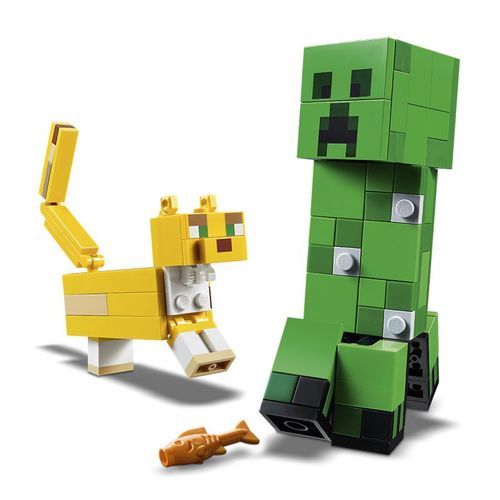 LEGO Minecraft  BigFig Creeper i Ocelot 21156 na Arena.pl