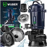 POMPA Z ROZDRABNIACZEM DO SZAMBA WODY BRUDNEJ CZYSTEJ 2500W MOCNA FAST FIX