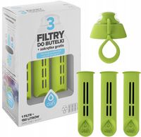 2 x Wkład filtrujący do butelki DAFI Soft i Solid (3szt.) + nakrętka LIMONK