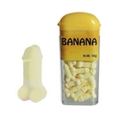 Pudrowe Cukierki Peniski Bananowe zdjęcie 1