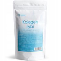 KOLAGEN RYBI Czysty 200g WŁOSY SKÓRA PAZNOKCIE Naturalny 10,000mg | INSPORT
