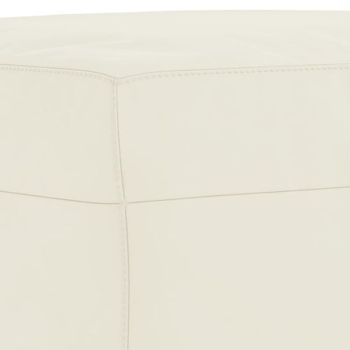 3-częściowy komplet wypoczynkowy, obity aksamitem, kremowa na Arena.pl