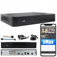 REJESTRATOR ANALOGOWY DO MONITORINGU 4 KANAŁY 5MPx DVS PODGLĄD ZDALNY