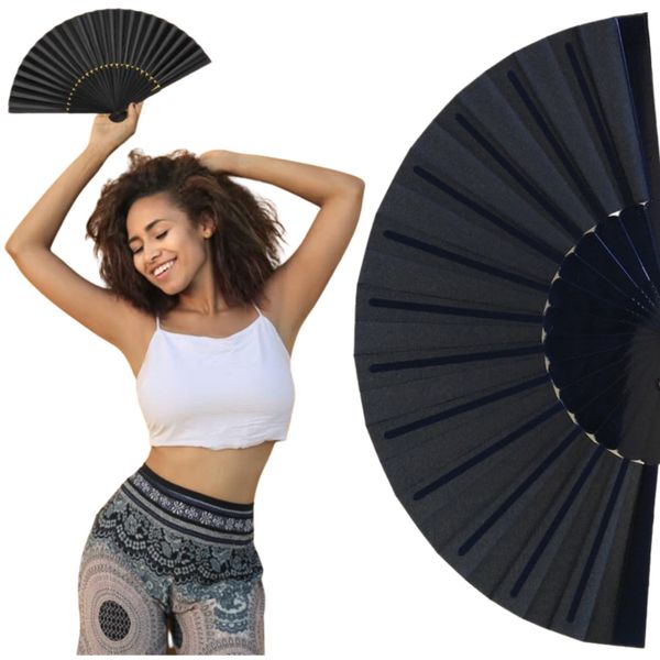 Wachlarz hiszpański czarny zdjęcie 1